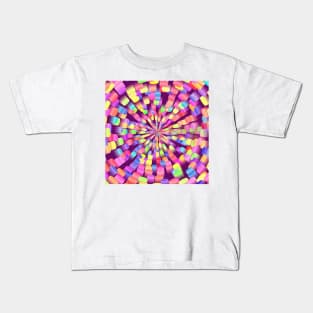 Colorama abstract candy colors Kids T-Shirt